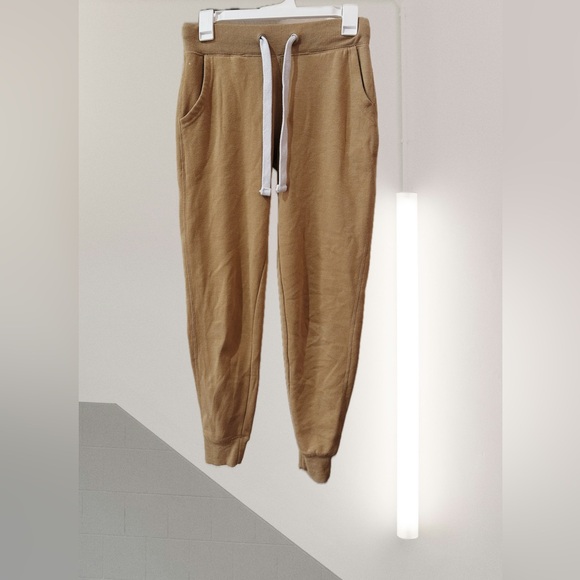 Cream Casual Jogging Pants - Picture 1 of 5